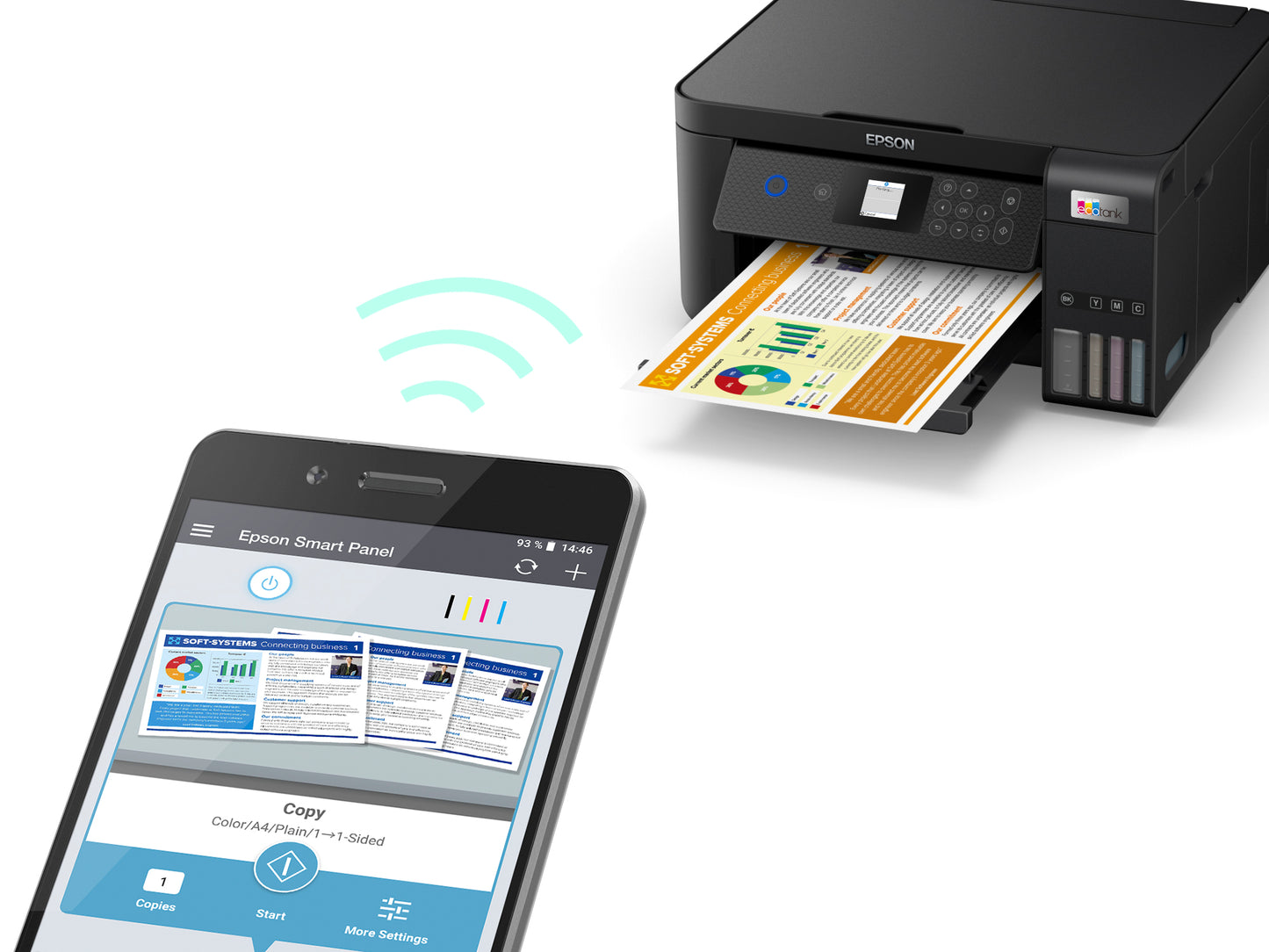 Epson EcoTank Multifuncional L4260 Wi-Fi - USB - Duplex - Color y B/N