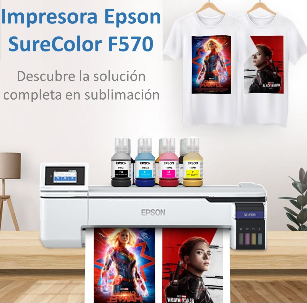 Epson SureColor F570 Impresora para Sublimacion de 24 Pulgadas de ancho