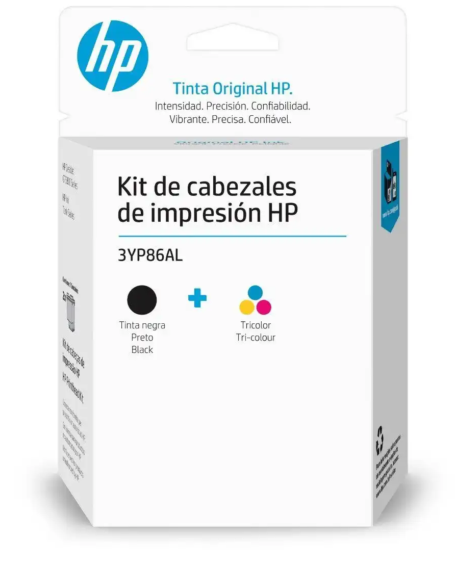 Cabezal Hp 3YP86AL para Hp Ink Tank 315/ 110/ 115/ 415 - DeskJet GT-5810/5820