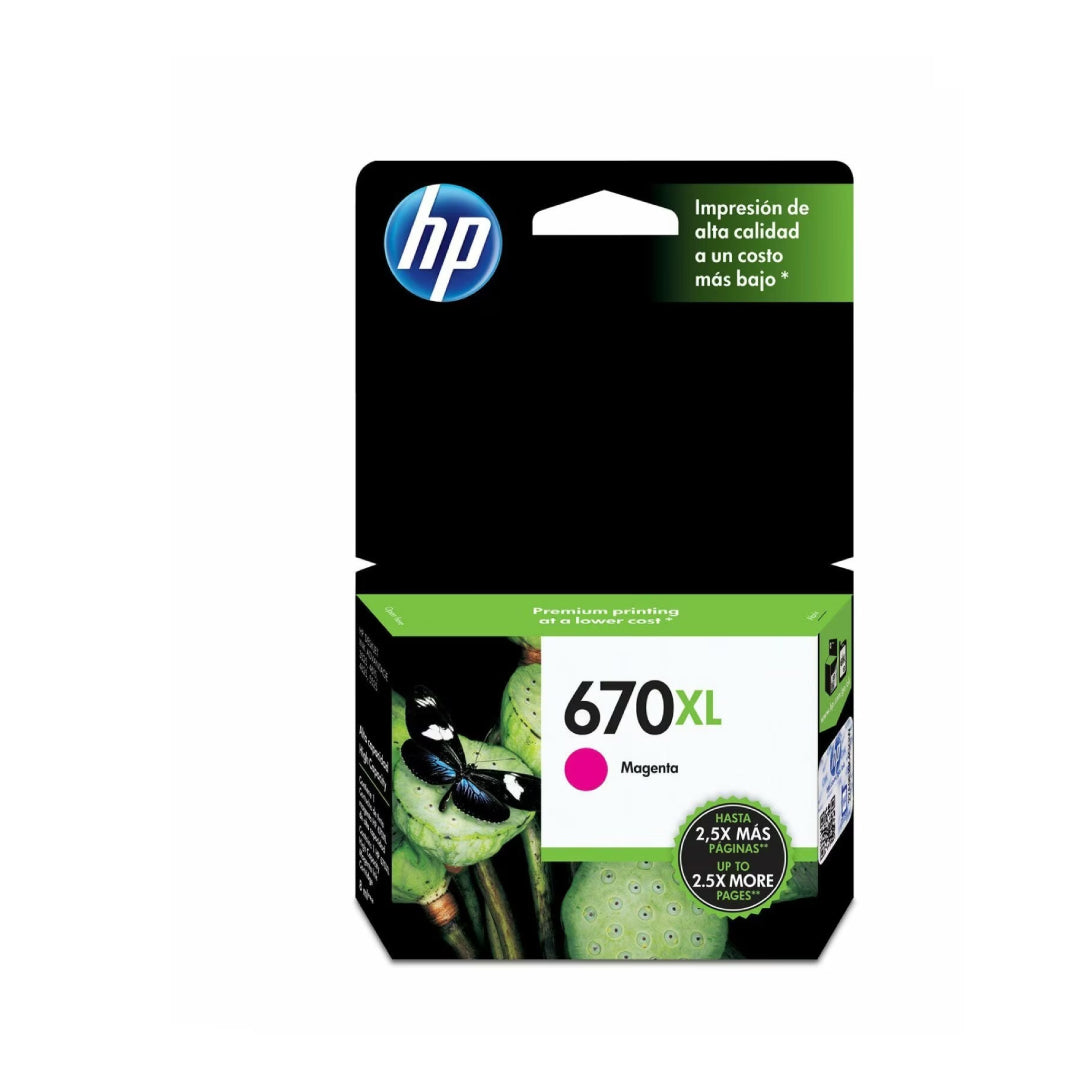 Tinta HP 670 Alto Rendimiento