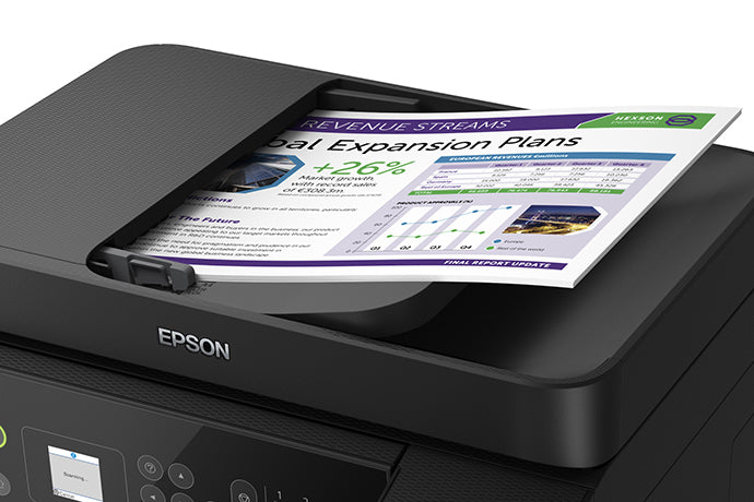 Impresora Epson EcoTank Multifuncional  L5590 -  Wi-Fi - Ethernet - USB - Color y B/N