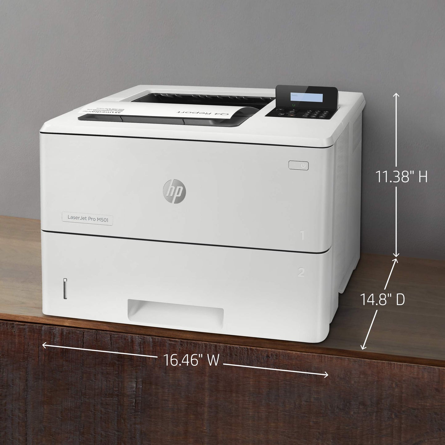 Impresora HP LaserJet Pro M501dn Monocromatica USB - Ethernet - Duplex (Ambas Caras)