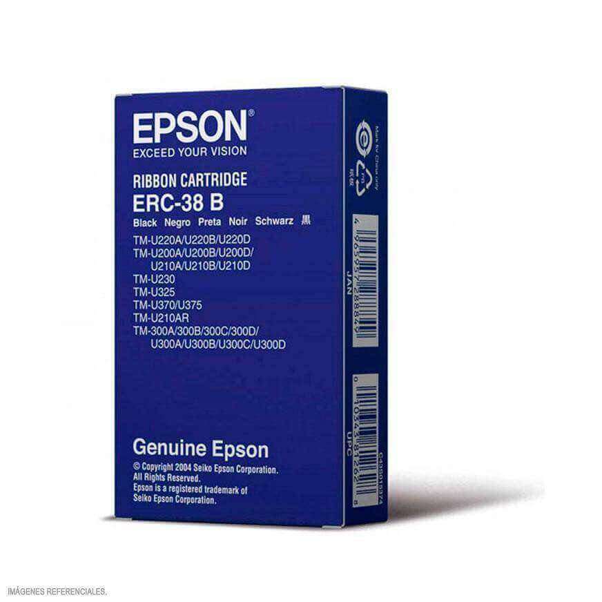 Cinta Epson ERC-38B  TM 300B / TM 220 / TM 300A / TM 300C / TM 300D