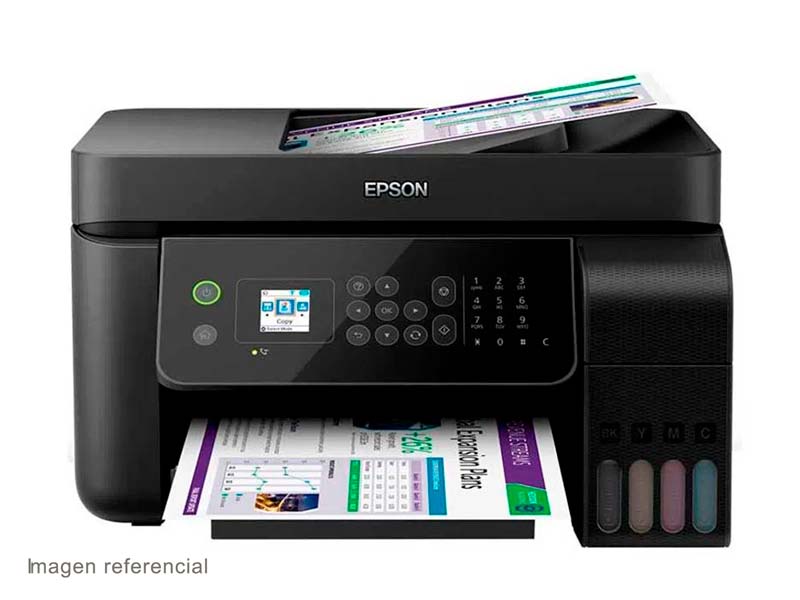 Impresora Epson EcoTank Multifuncional  L5590 -  Wi-Fi - Ethernet - USB - Color y B/N