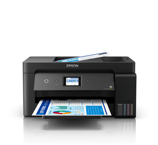 Impresora Epson EcoTank Multifuncional L14150  - A3 - ADF -  USB - Wi-Fi - Color y B/N