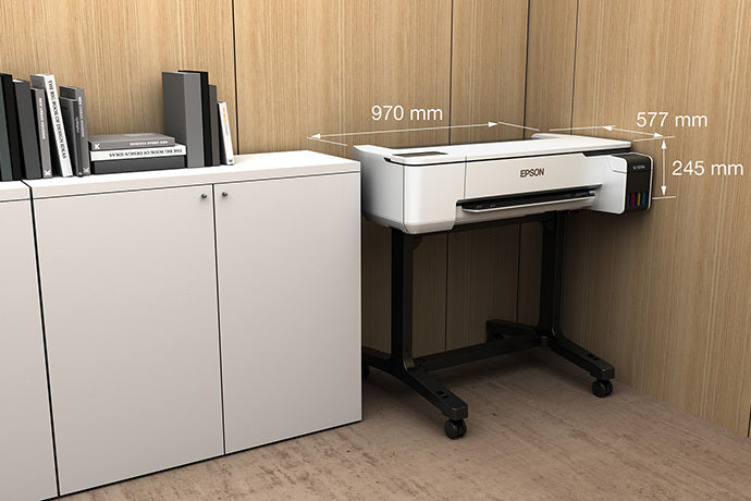 Epson T3170X Impresora de Formato Ancho para Planos y Gráficos de 24 pulgadas, de alta velocidad y con sistema de tanque de tinta