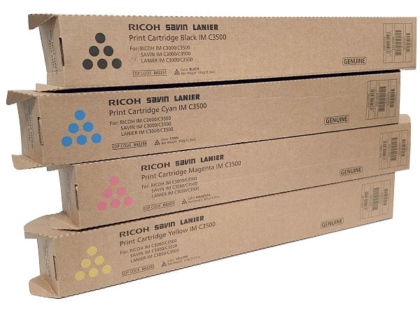 Toner Ricoh IM C3000 - IM C3500 Genuino CMYK