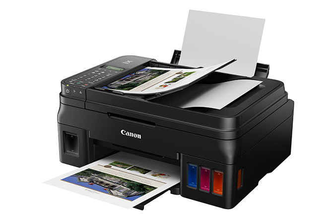 Impresora Canon Pixma G4110 Multifuncional - Sistema de Tinta Híbrido - Wi-Fi - USB - Color y B/N